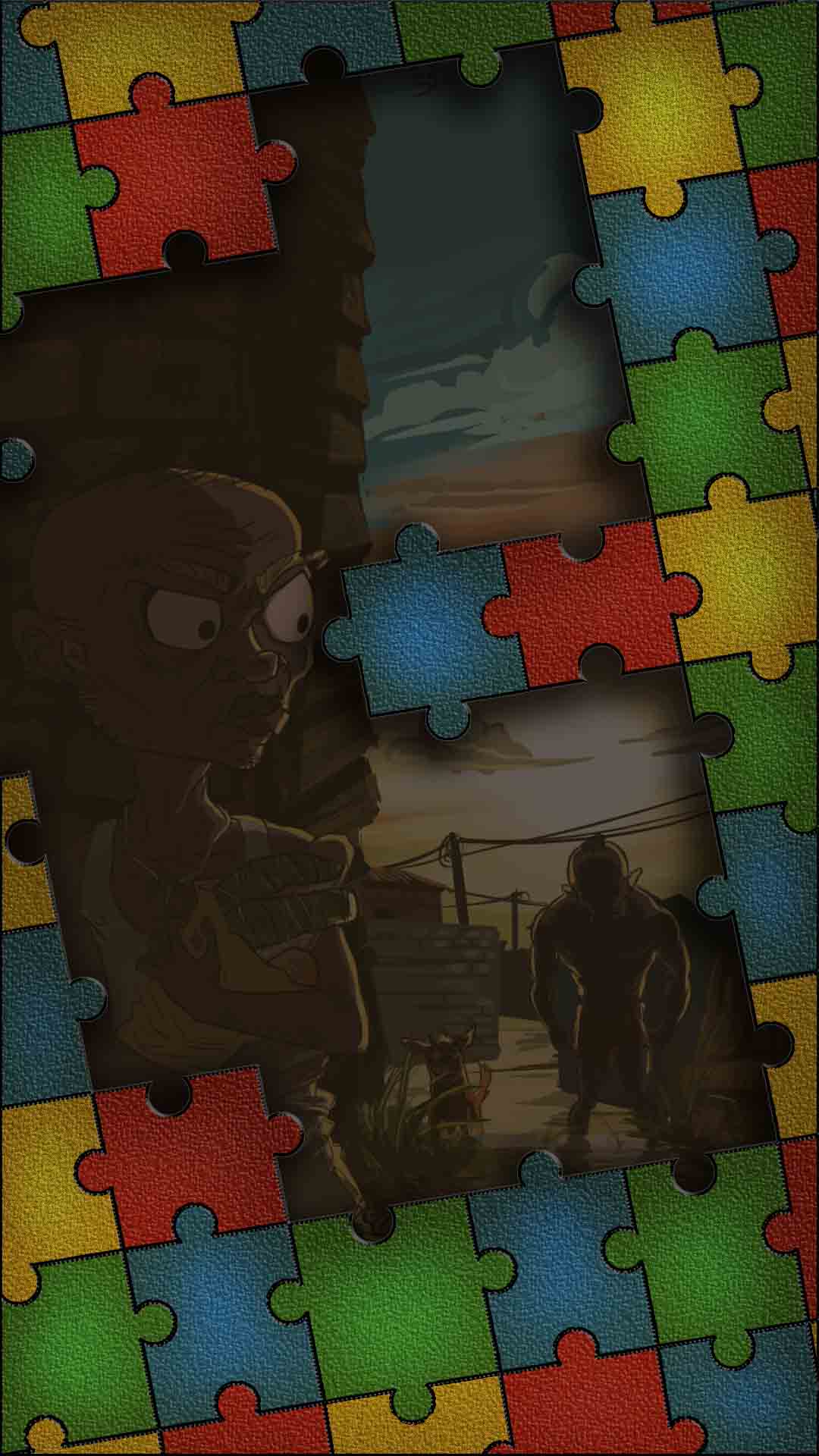Bilili BD Puzzle - écran principal